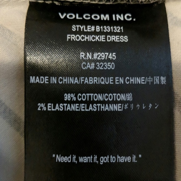 *CLEARANCE* Volcom Strapless Dress - Picture 5 of 8